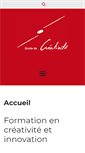 Mobile Screenshot of ecoledecreativite.com